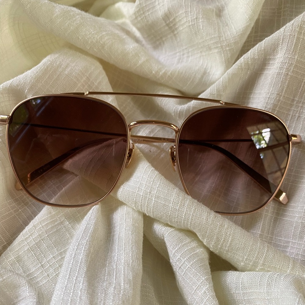 krewe earhart rose gold titanium